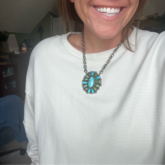 Kingman/Sonoran Cluster Necklace
